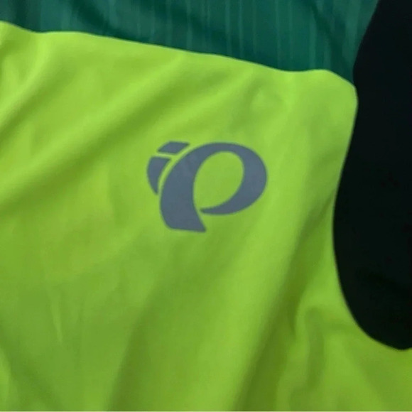 NWT Pearl Izumi Men’s Small Elite Pursuit Jersey Style Green Yellow Flourescent - Picture 8 of 11